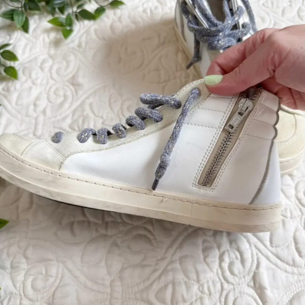P448 Skate High Top Sneakers Sz 40